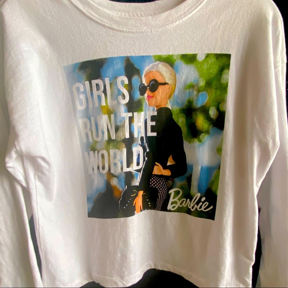 Girls Barbie Long Sleeve Size 13/14